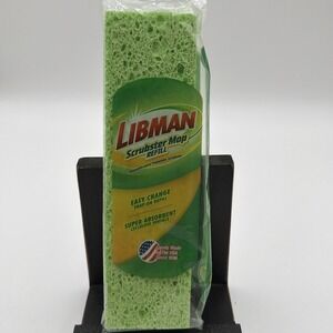 NEW Libman Scrubster Mop Refill Easy Change Snap On Refill #03105 FREE SHIPPING
